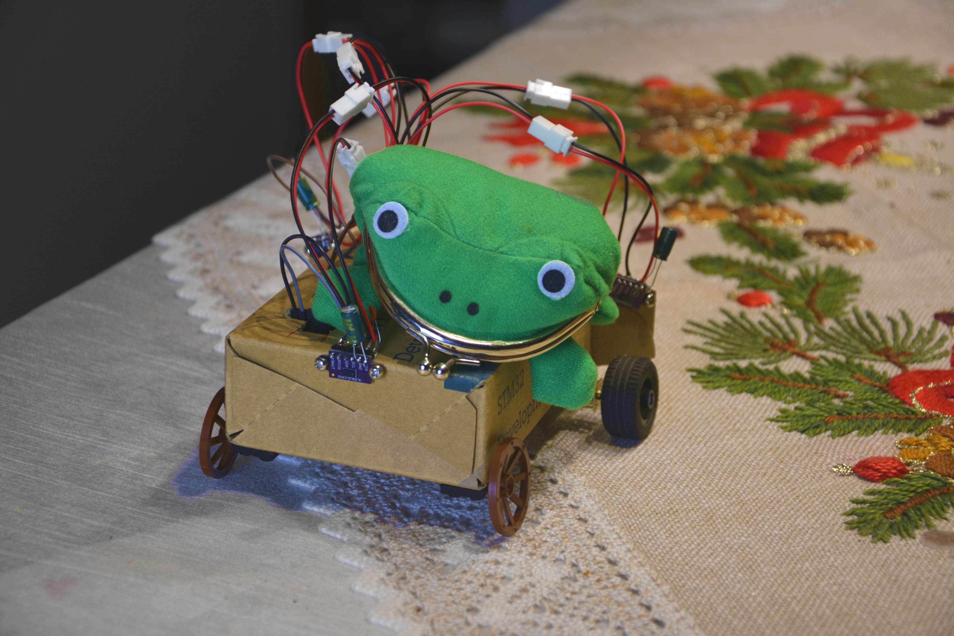 Robo Frog Racer on msp430